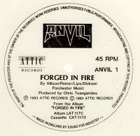 Anvil : Forged in Fire (Single)